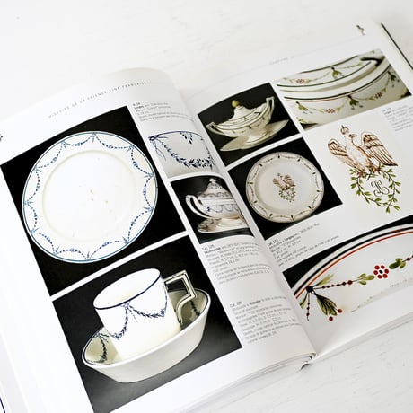 【古書】フランス陶器を愛する方に贈る「HISTOIRE la faience fine francaise 1743-1843」