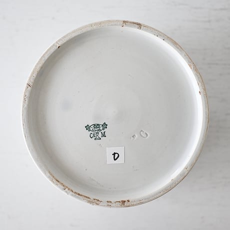 Creil et Montereau 円筒型コンフィポット(D) Φ14.5cm