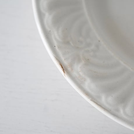 Creil et Montereau デセール皿(D) Φ19.5cm