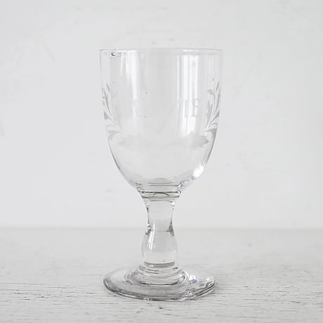 グラヴィール入りワイングラス:AMITIÉ