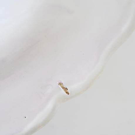 白釉 オーヴァル大皿(L) w39cm
