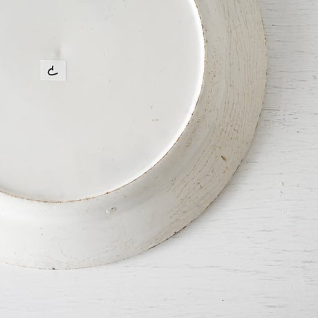 ベルギー J.B.Cappellemans 青花平皿(C) Φ23.5cm ※訳あり