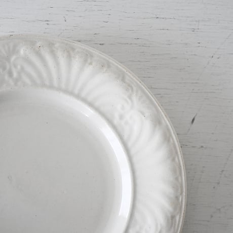 Creil et Montereau デセール皿(D) Φ19.5cm