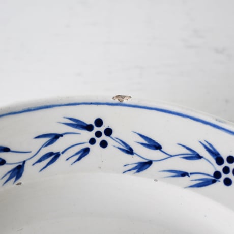 ベルギー J.B.Cappellemans 青花平皿(B) Φ23.5cm