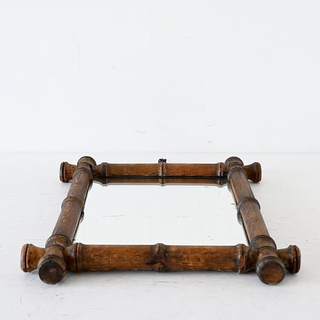 Miroir En Bois Style Bambo バンブーミラー(小)