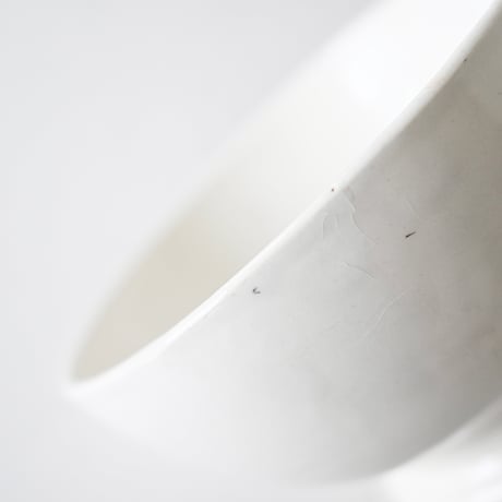 ベルギー BOCH白いボウル(B) Φ14.5cm