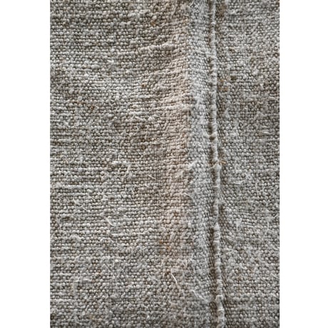 古手の厚手大判リネンクロス (185cm×230cm)