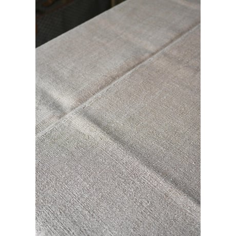 古手の厚手大判リネンクロス (185cm×230cm)
