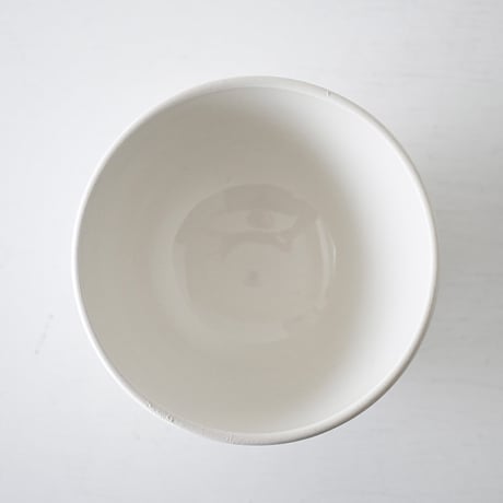 ベルギー BOCH白いボウル(A) Φ13.5cm