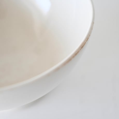 Sarreguemines 白いボウル(D) Φ16cm