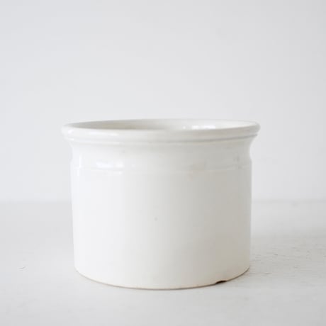 Sarreguemines 円筒型コンフィポット(B) Φ11cm