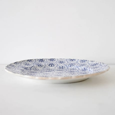 Bordeaux J.VIEILLARD 小紋花柄 平皿(A)