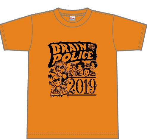 Tシャツ】頭脳警察メンバーコミックTシャツ | PANTA頭脳警察