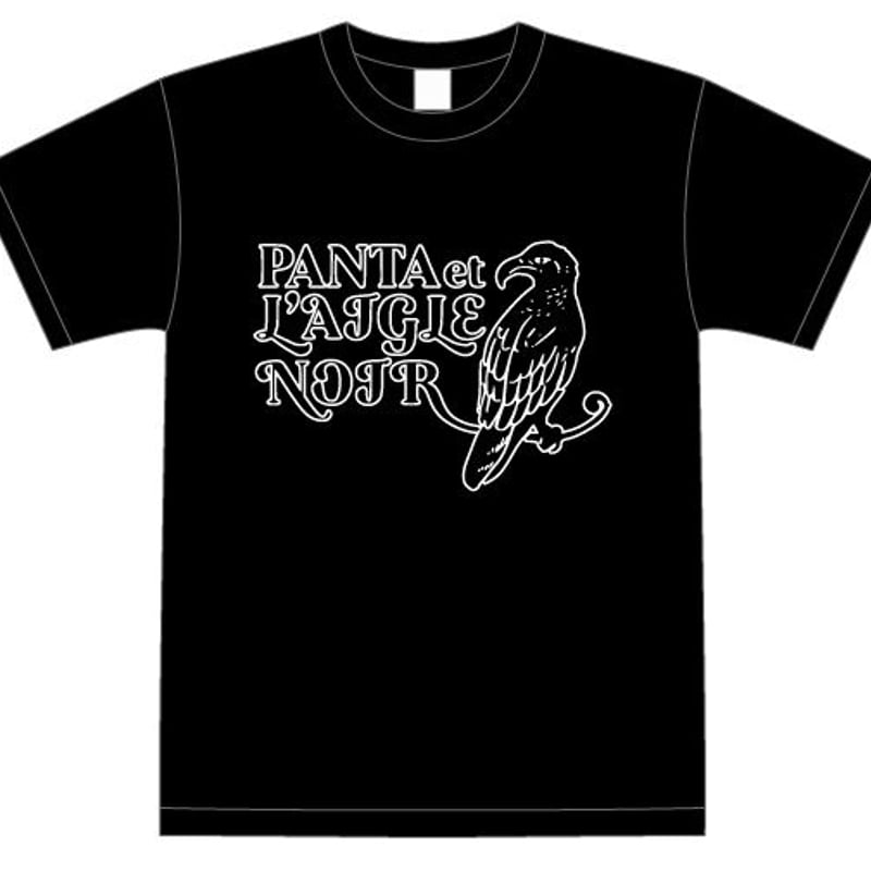 Tシャツ】PANTA&黒い鷲 T | PANTA頭脳警察オフィシャルショップ