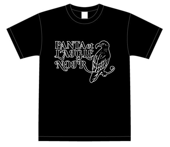 Tシャツ】PANTA&黒い鷲 T | PANTA頭脳警察オフィシャルショップ