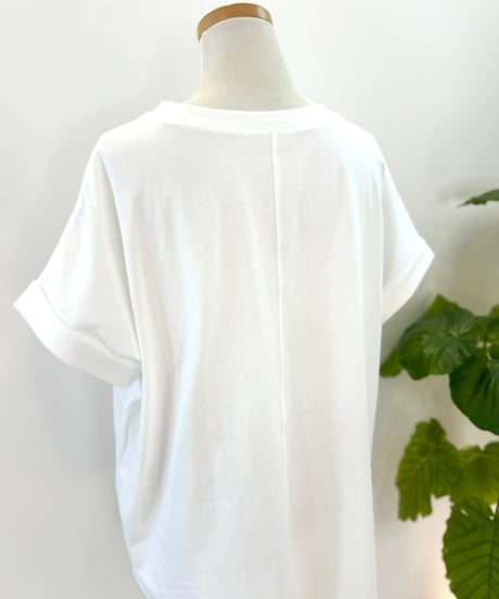 " VAL DE SCIE " 箔ロゴTシャツ