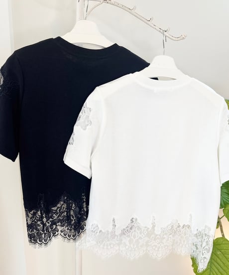レースエンブロTシャツ