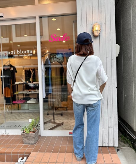 変形無地トップス