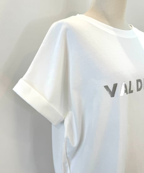 " VAL DE SCIE " 箔ロゴTシャツ