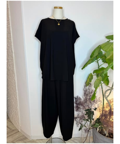 【SetUp対応】ストレッチ シフォンブラウス