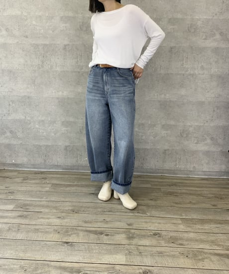 Lのみ！ボーイズデニムパンツ