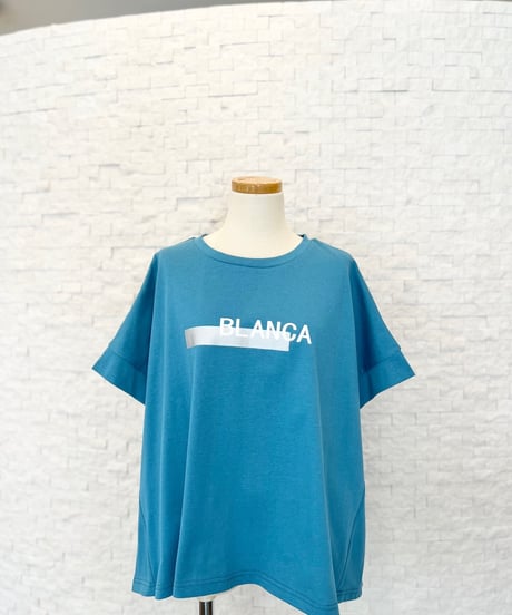 "BLANCE" ロゴTシャツ
