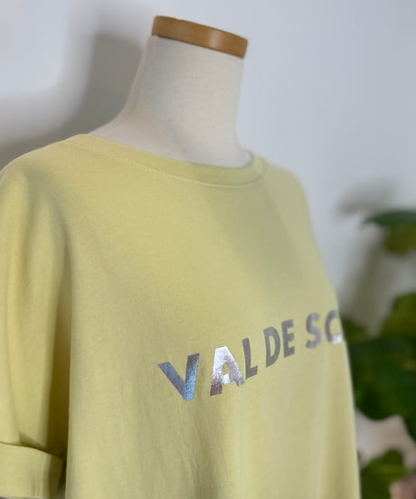 " VAL DE SCIE " 箔ロゴTシャツ