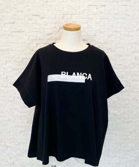 "BLANCE" ロゴTシャツ