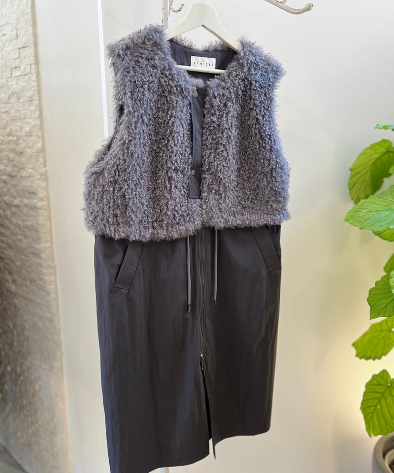 ボアロングジレ | セレクトショップ noi bloom (ノイブルーム )