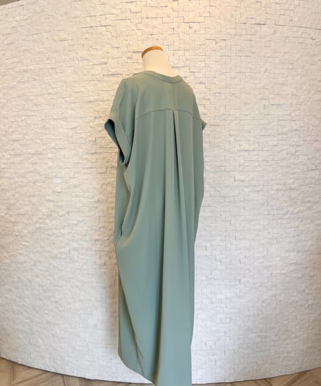 スキッパー ロングワンピース