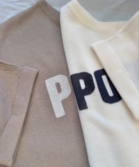 " PORTO " シアーロゴニット