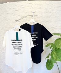 バックテープ ロゴTシャツ