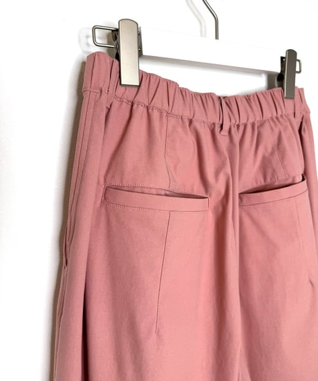 ストレッチ ツイルワイドパンツ