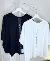 バックロゴテープ 2wayTシャツ