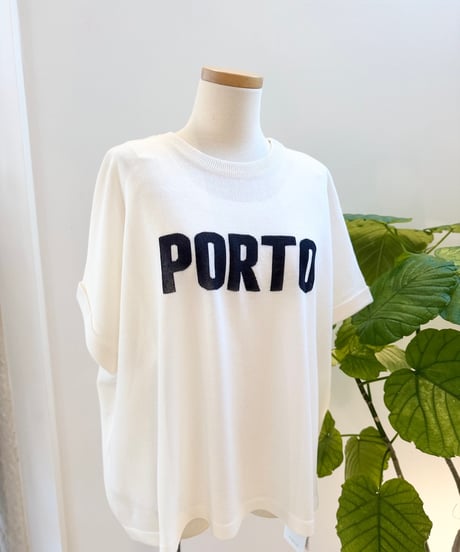 " PORTO " シアーロゴニット