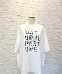 ロゴプリント ブラウス