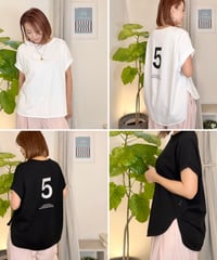 ナンバープリントTシャツ