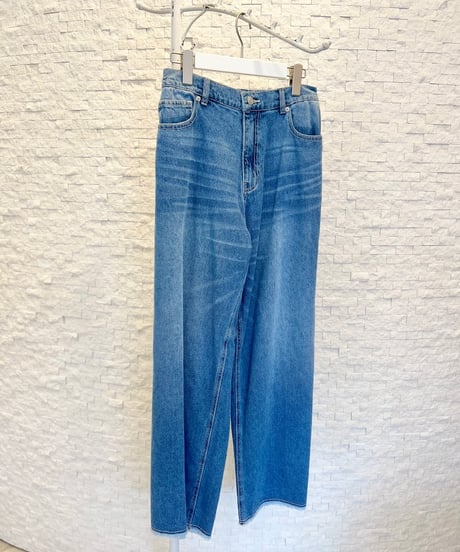 38sizeのみ！裾フリンジデニム