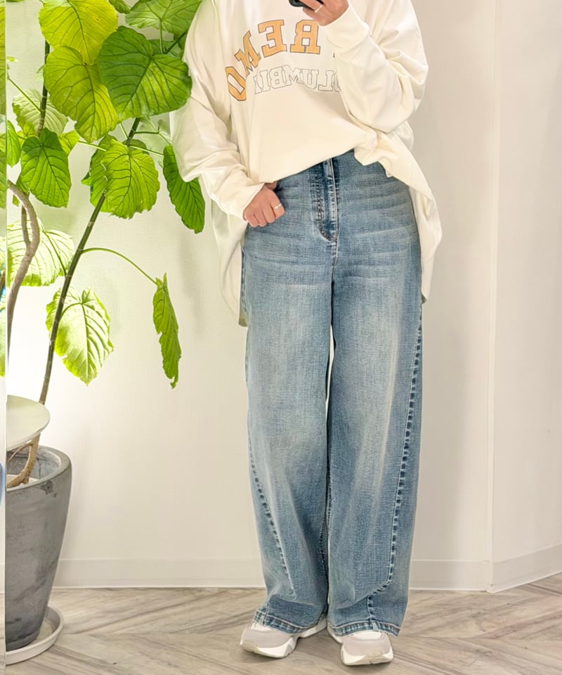 ayane バレルレックデニムパンツ | セレクトショップ noi bloom