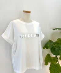 " VAL DE SCIE " 箔ロゴTシャツ