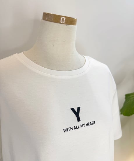 イニシャルロゴTシャツ(E/Y)