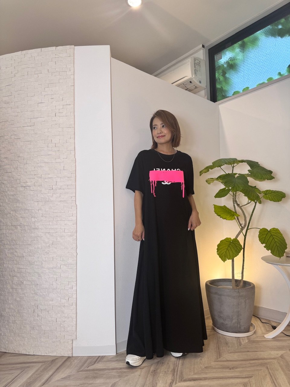 Account ラバーペイントTシャツワンピ | セレクトショップ noi