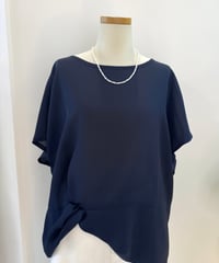 リネンライク ツイストトップス