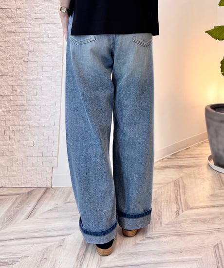 Lのみ！ボーイズデニムパンツ
