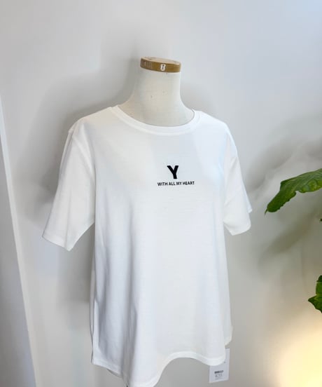 イニシャルロゴTシャツ(E/Y)