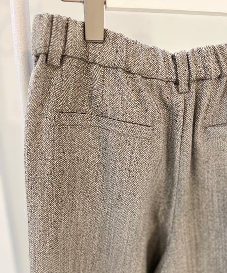 《SetUp対応》ヘリンボーン ワイドパンツ