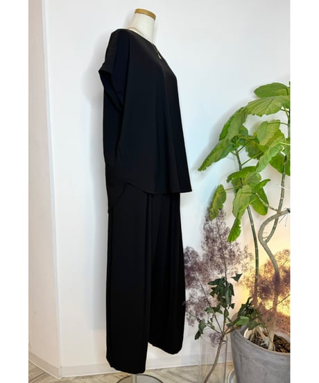 【SetUp対応】ストレッチ シフォンブラウス