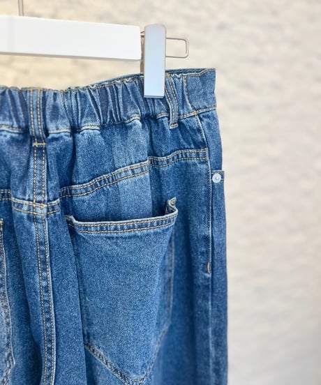 38sizeのみ！裾フリンジデニム