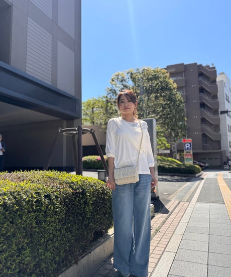 とろみアシメレイヤードトップス