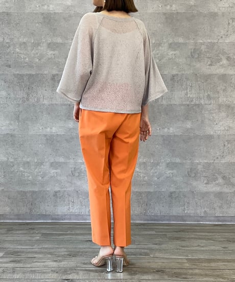 8分丈 ストレートパンツ